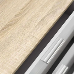 Komoda Pedro 508 oak/bílý lesk