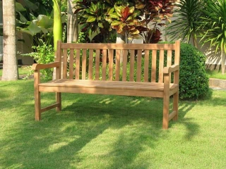 Zahradní teaková lavice FLORENCIE 150 cm