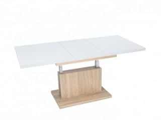 Konferenční stolek MILLI - bílá/dub sonoma č.3
