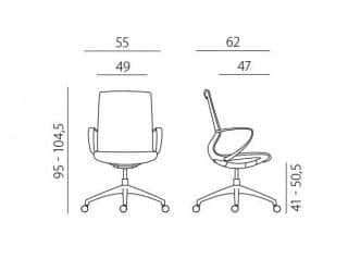 Kancelářská židle Vision