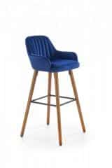 Barová židle H-93 - modrá