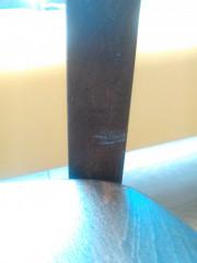 Dřevěná židle Verona masiv tmavě hnědá - II. jakost č.4