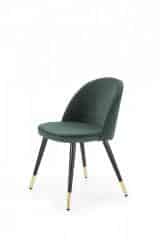Jídelní židle K-315 - tmavě zelená