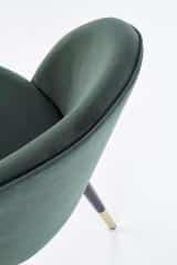 Jídelní židle K-315 - tmavě zelená č.6
