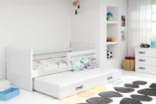 Dětská postel Riky II 90x200 - bílá č.1