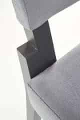 Jídelní židle Sorbus - grafit/šedá č.6