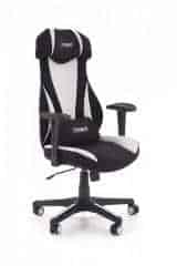 Kancelářská židle Abart - černá/bílá č.1
