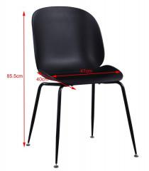 Jídelní židle BOOGIE černá