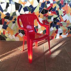 Dětská židle JERRY červená
