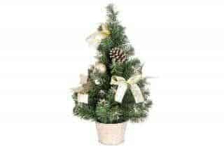 Stromeček ozdobený, umělá vánoční dekorace YS20-010