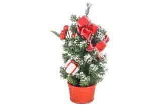 Stromeček ozdobený, umělá vánoční dekorace YS20-011