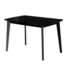 Jídelní stůl, 120x80 MDF + masiv, wenge, ROSPAN