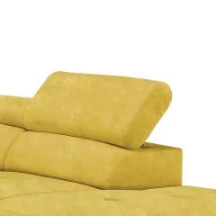 Rohová sedací souprava, hořčicová, pravá, FABIA