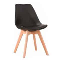 Jídelní židle BALI 2 NEW - černá / buk
