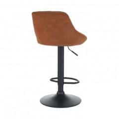 Barová židle, koňaková/černá, TERKAN