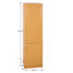 Kuchyňská skříňka, olše, pravá, LORA MDF NEW KLASIK S60LO