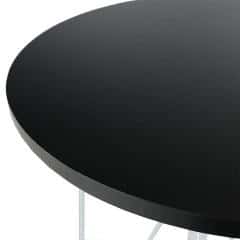 Příruční stolek RUBEN - černý dub / bílé kovové nohy č.7