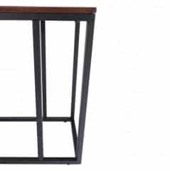 Příruční stolek CARTER - černá / ořech č.6