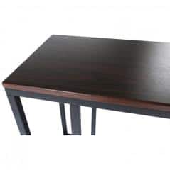 Příruční stolek CARTER - černá / ořech č.2