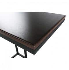 Příruční stolek CARTER - černá / ořech č.9