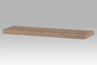 Nástěnná polička 80cm, barva sonoma dub. Baleno v kartonu 1ks/ktn. P-021 SON1