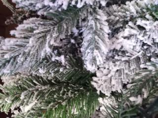Umělý vánoční stromek bílý STROM-180WH č.2