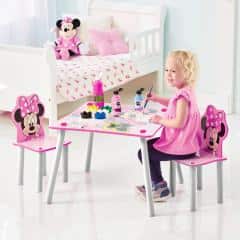 Dětský stůl s židlemi Minnie Mouse