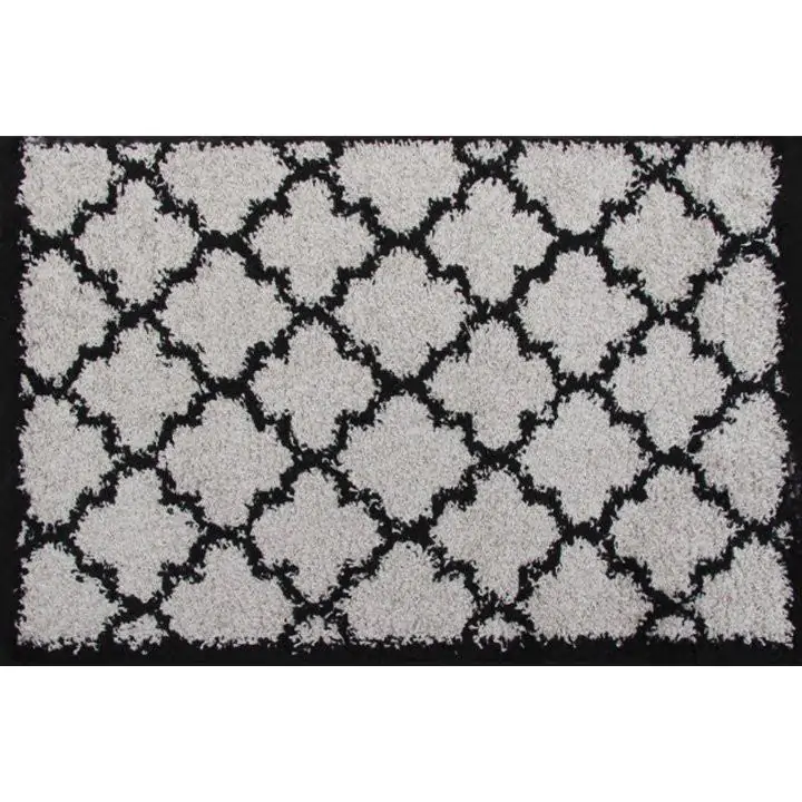 Tempo Kondela Koberec TATUM TYP 2 160x235 - šedá / černá / vzor + kupón KONDELA10 na okamžitou slevu 3% (kupón uplatníte v košíku)