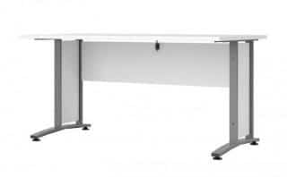 Psací stůl Office 402/437 dub sonoma/silver grey