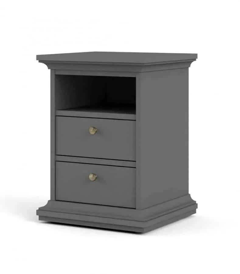 Falco Noční stolek Paris 302 grey MAT