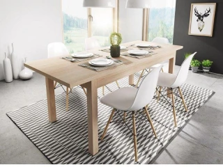 Rozkládací jídelní stůl Aspen 160x80 dub sonoma