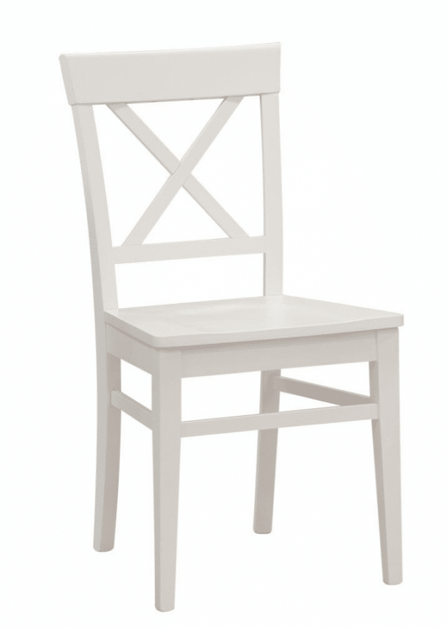 Levně Stima Dřevěná židle Grande masiv Bílá