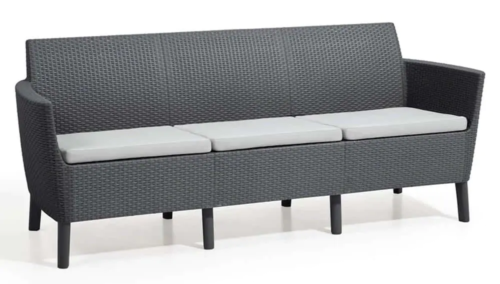 Keter Sofa SALEMO 3 seater - grafit