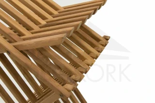 Zahradní odkládací stolek FLOW (teak)