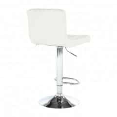 Barová židle KANDY New - ekokůže bílá / chrom č.2