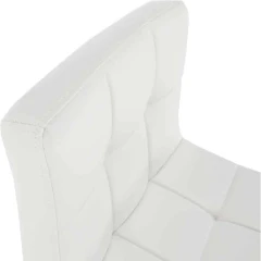 Barová židle KANDY New - ekokůže bílá / chrom č.4