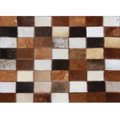 Luxusní koberec KOŽA typ3 120x184 - typ patchworku č.4
