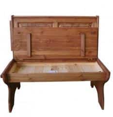 Dřevěná lavice plná malá 00528 č.3