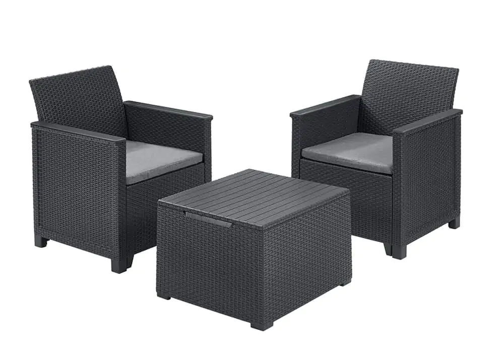 Rojaplast Balcony set EMMA - grafit
