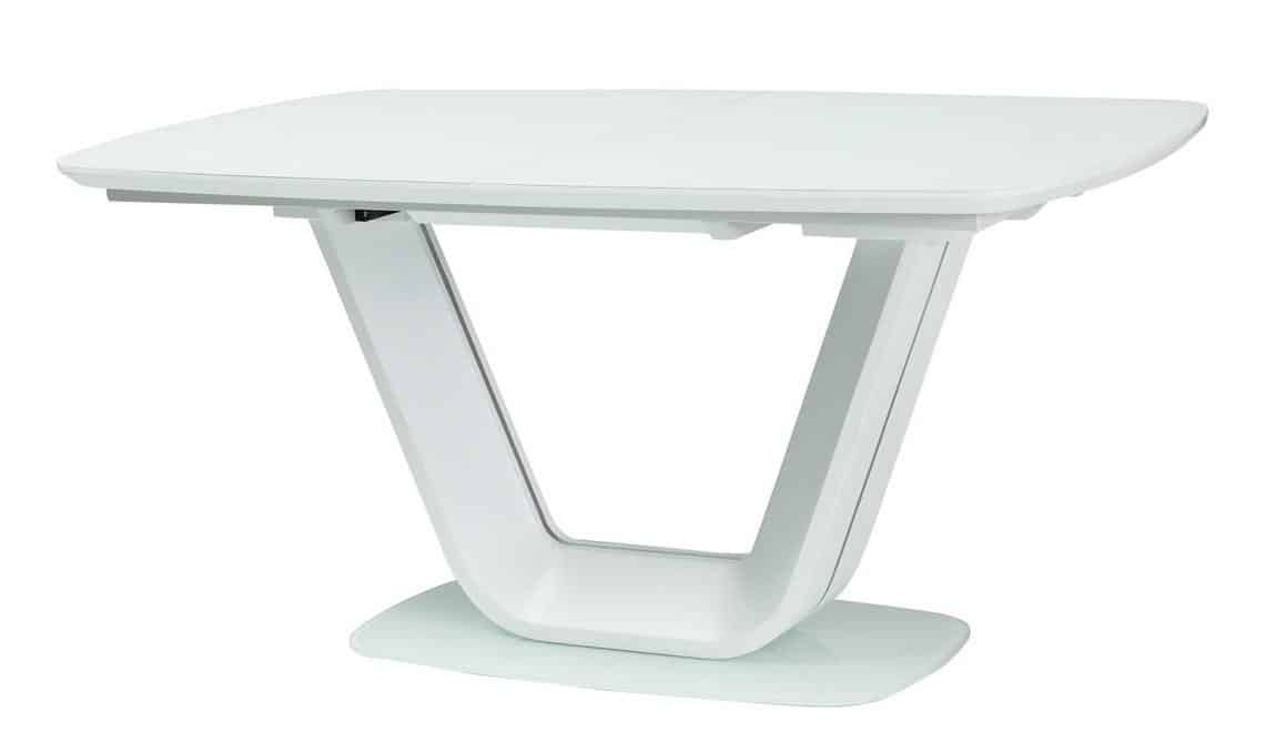Casarredo Jídelní stůl rozkládací 140x90 ARMANI bílý