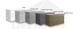 Úložný zamykací box (tmavě šedá metalíza)