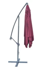 Slunečník 8080 - 270cm- bordó č.4