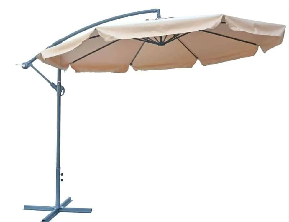 Rojaplast Slunečník EXCLUSIVE boční ø300 cm - béžový