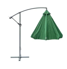 Slunečník EXCLUSIVE boční ø300 cm - zelený č.4