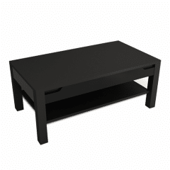 Konferenční stolek ADONIS AS 96 - černý vysoký lesk č.1