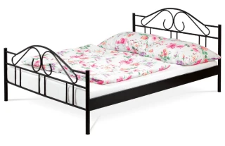 Postel dvoulůžková BED-1909 BK č.1