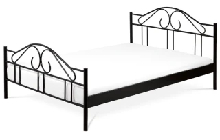 Postel dvoulůžková BED-1909 BK č.2