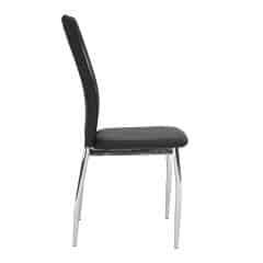 Židle SIGNA - černá / bílá ekokůže č.2