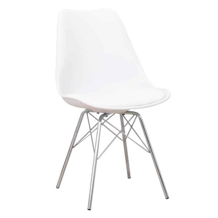 Tempo Kondela Židle TAMORA - bílá + kupón KONDELA10 na okamžitou slevu 3% (kupón uplatníte v košíku)