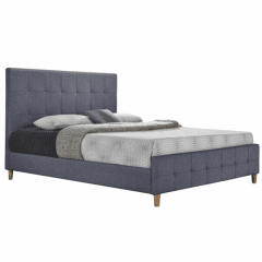 Manželská postel Balder New, 180x200 - šedá